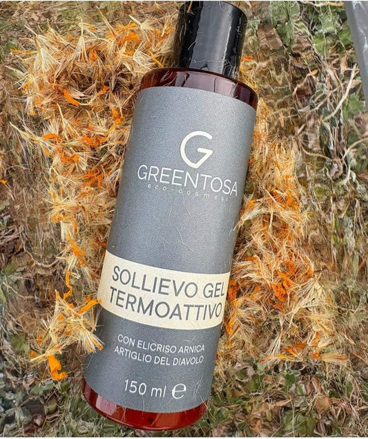 Gel Termoattivo “Sollievo” – Azione Caldo-Freddo per Muscoli e Articolazioni
