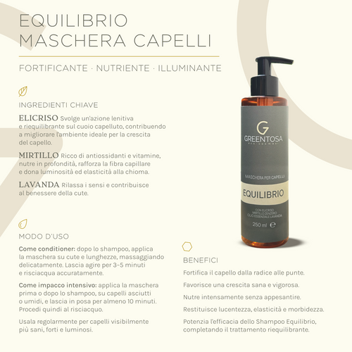 Equilibrio Maschera Capelli
