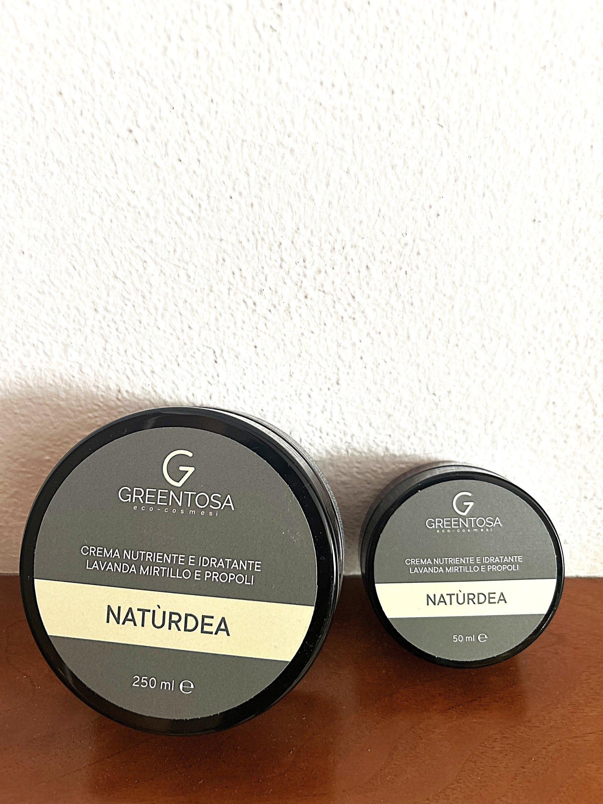 barattolo e vaso crema corpo Naturdea 