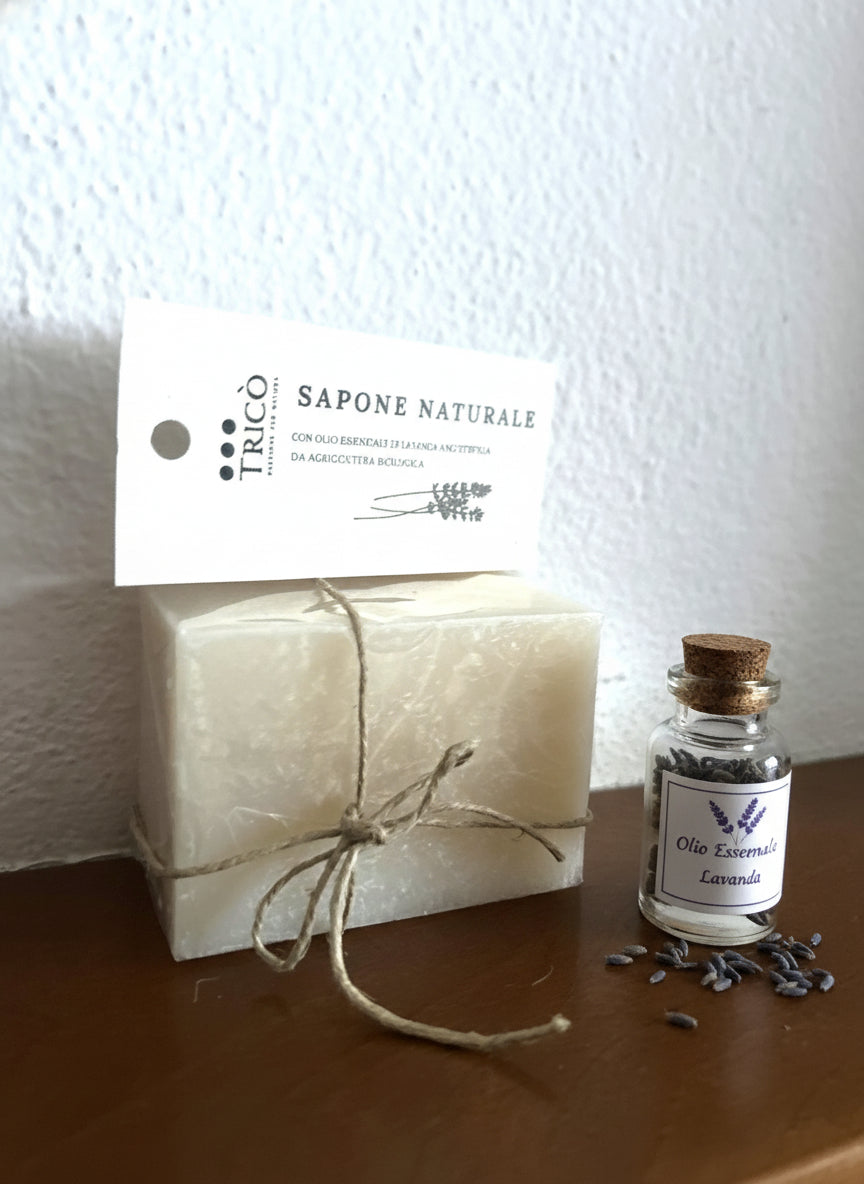Ingredienti naturali sapone lavanda