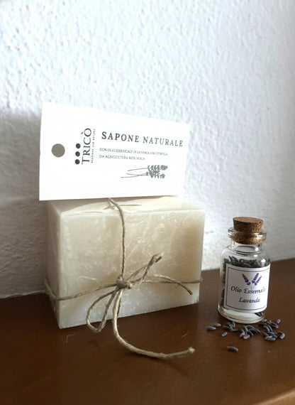 Ingredienti naturali sapone lavanda