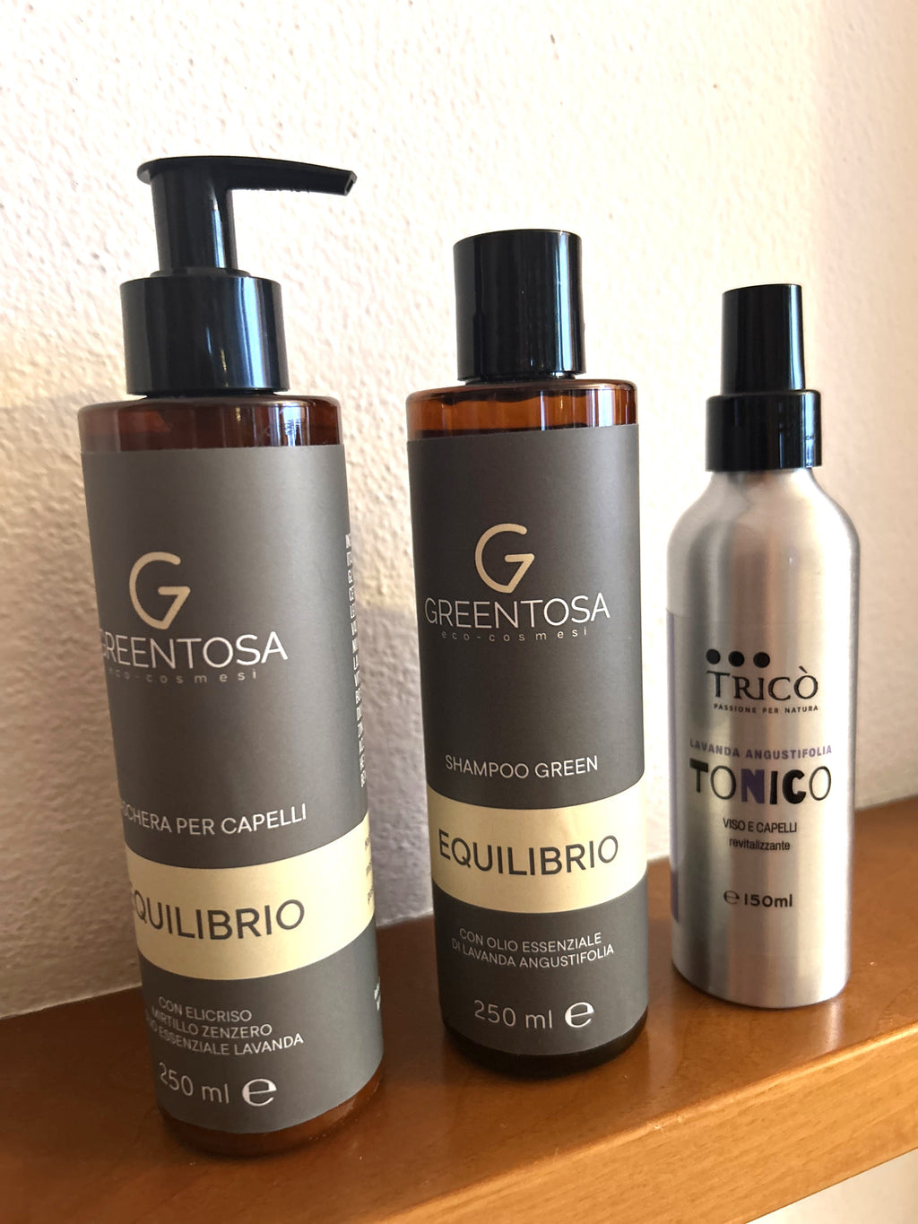 Confezione linea completa capelli naturale