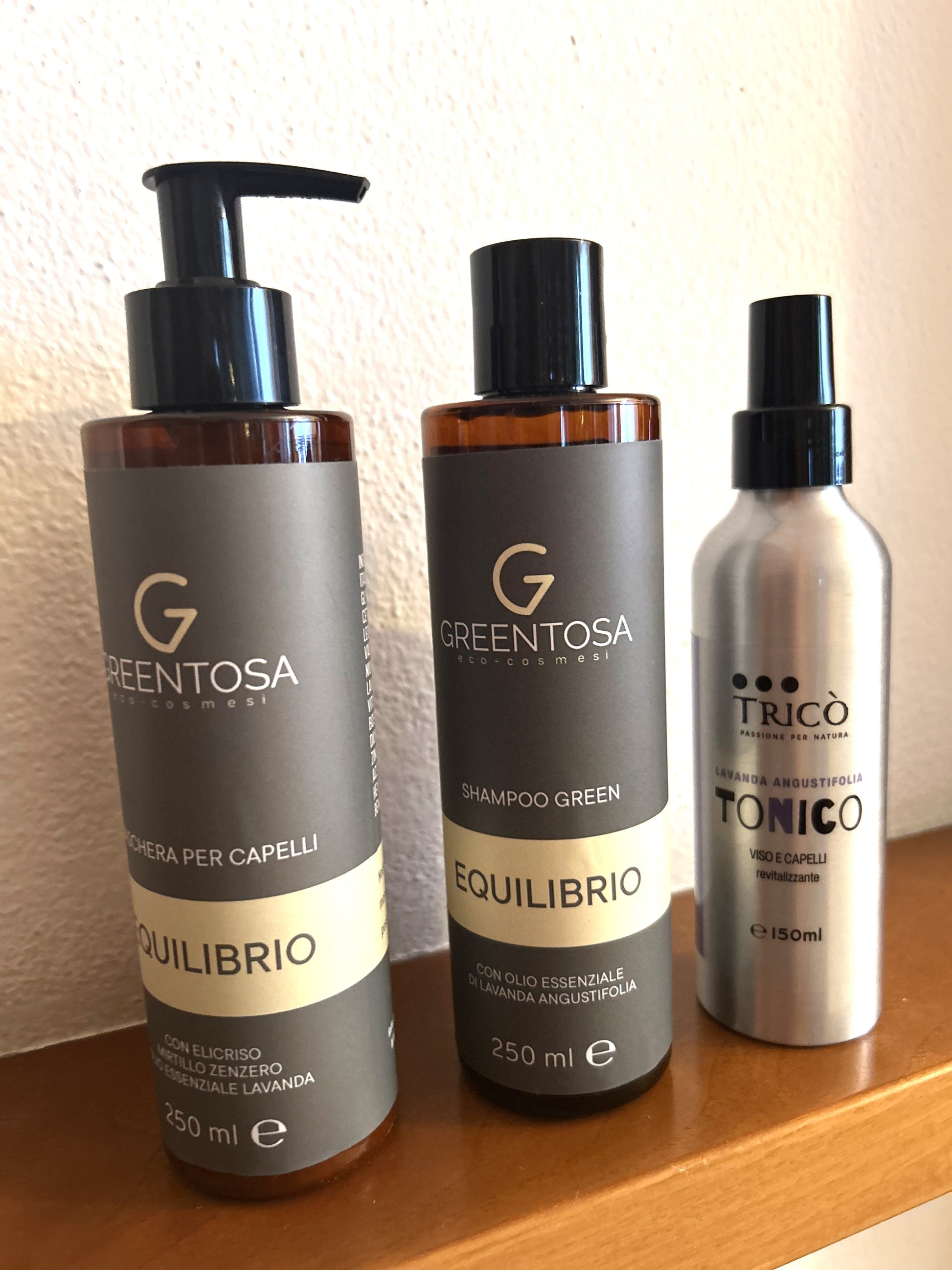 Confezione linea completa capelli naturale