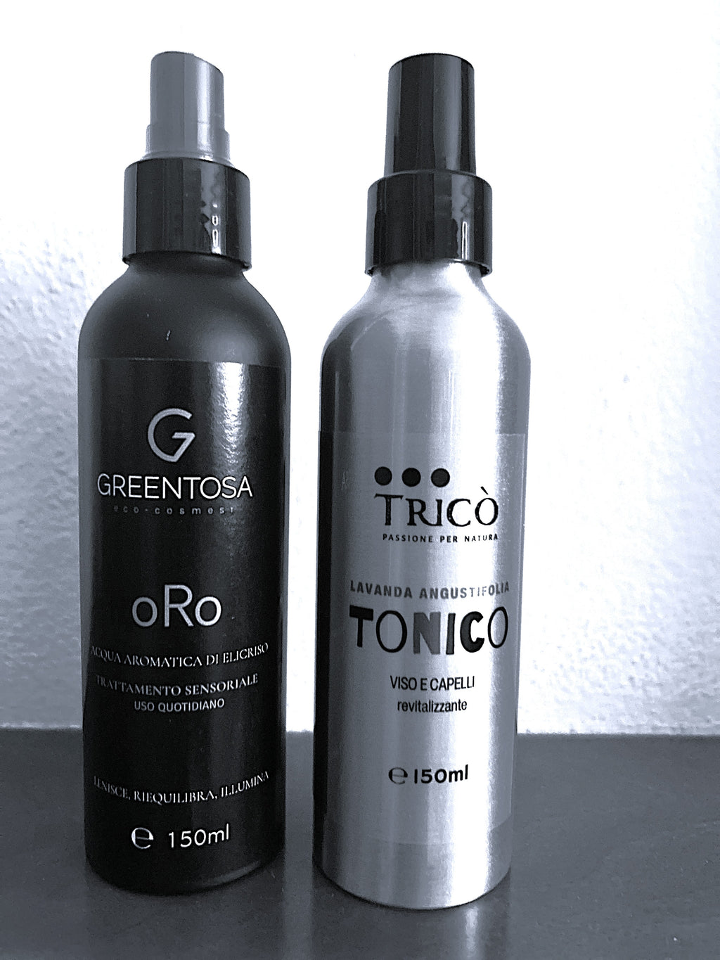 Dettaglio tonico idrolato lavanda e acqua aromatica di Elicrisol